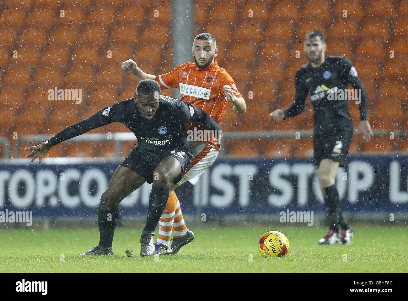 Blackpool v Peterborough United - Sky Bet League One - Bloomfield Road Stock Photo