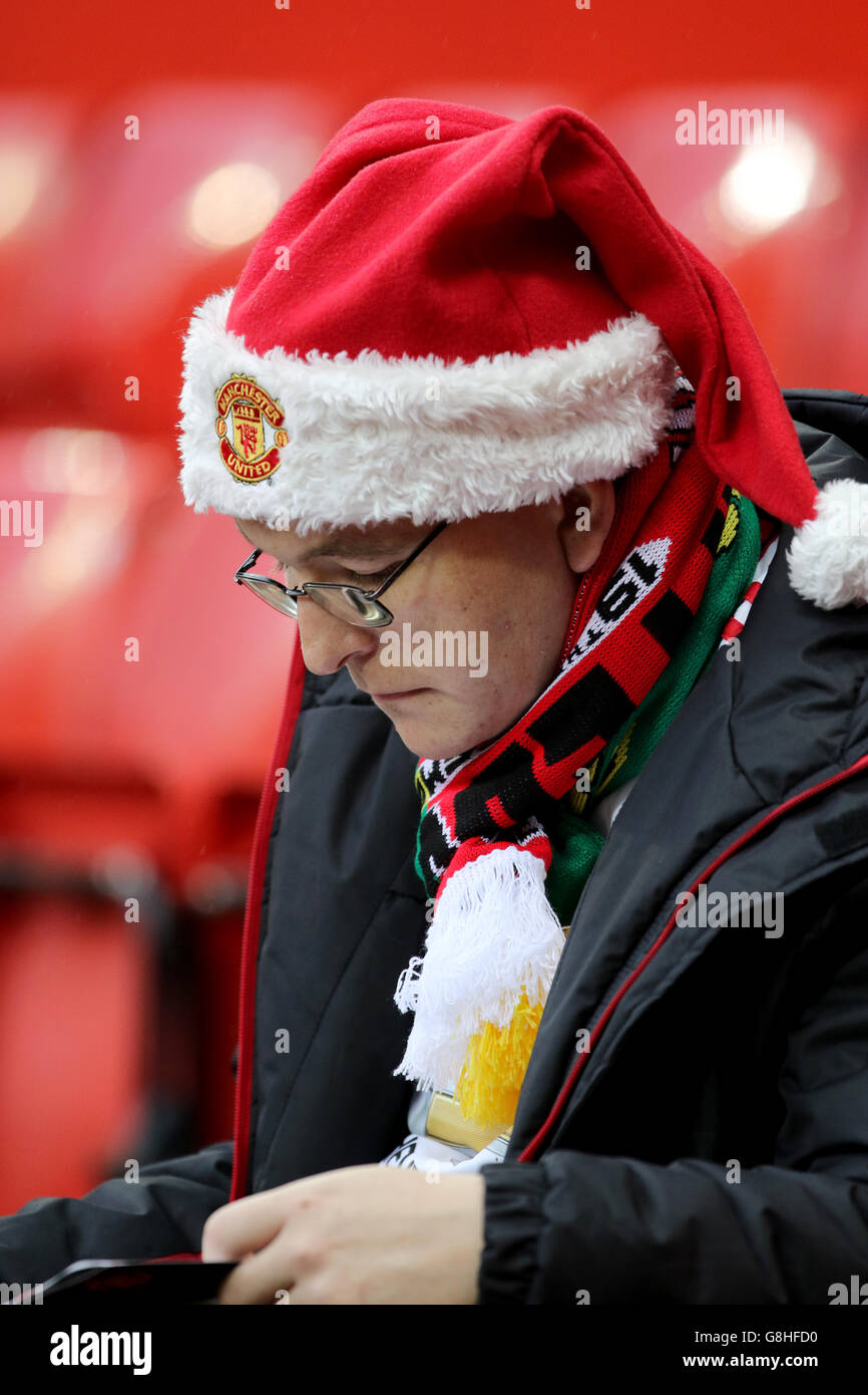 Manchester United v Norwich City - Barclays Premier League - Old Trafford Stock Photo
