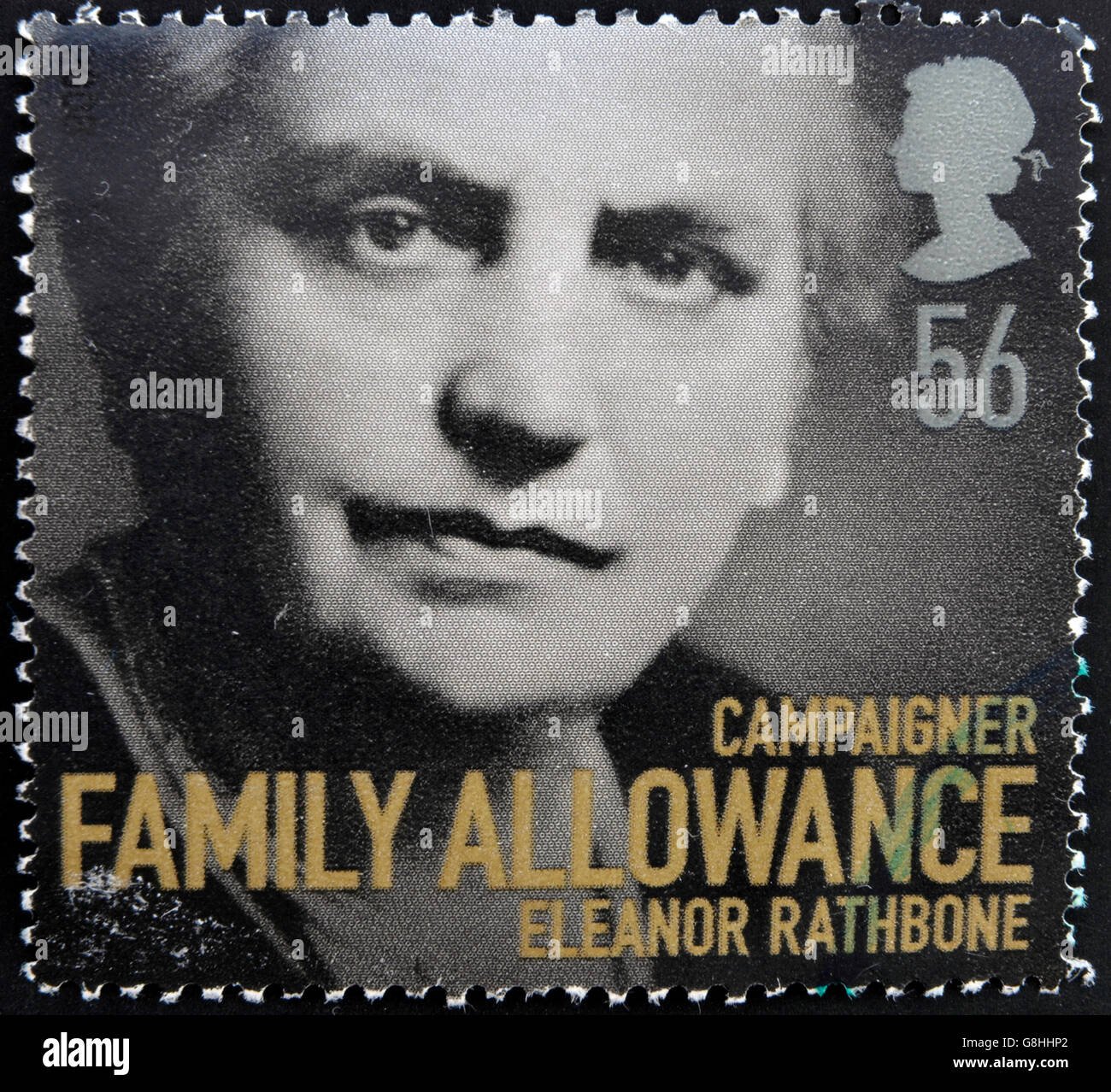 Eleanor Rathebone Dad UNITED KINGDOM - CIRCA 2008: A stamp printed in Great Britain shows ...