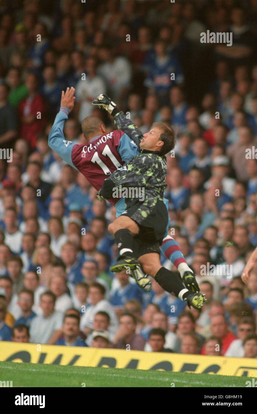 Soccer Carling Premiership - Leicester City V Aston Villa Stock Photo