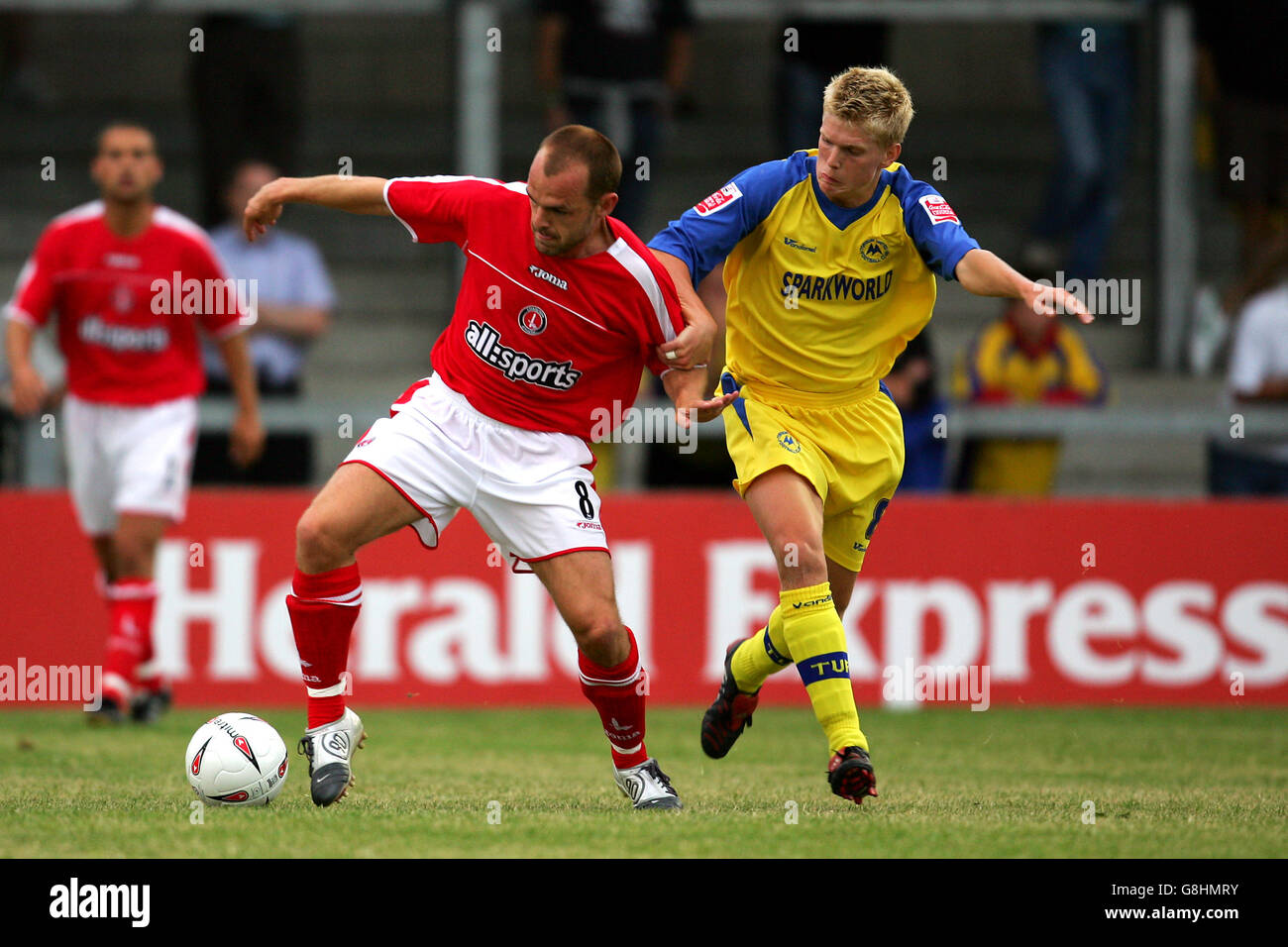 Soccer - Friendly - Torquay United v Charlton Athletic - Plainmoor Stock Photo