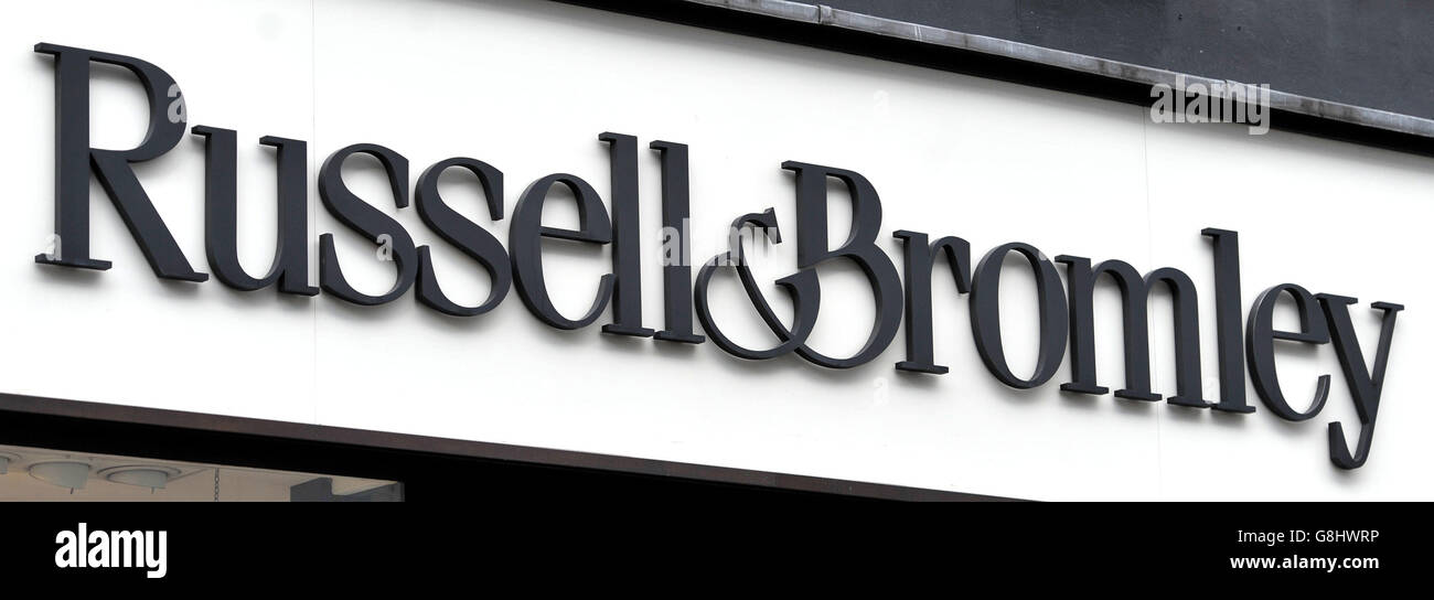 Russell and bromley logo shop