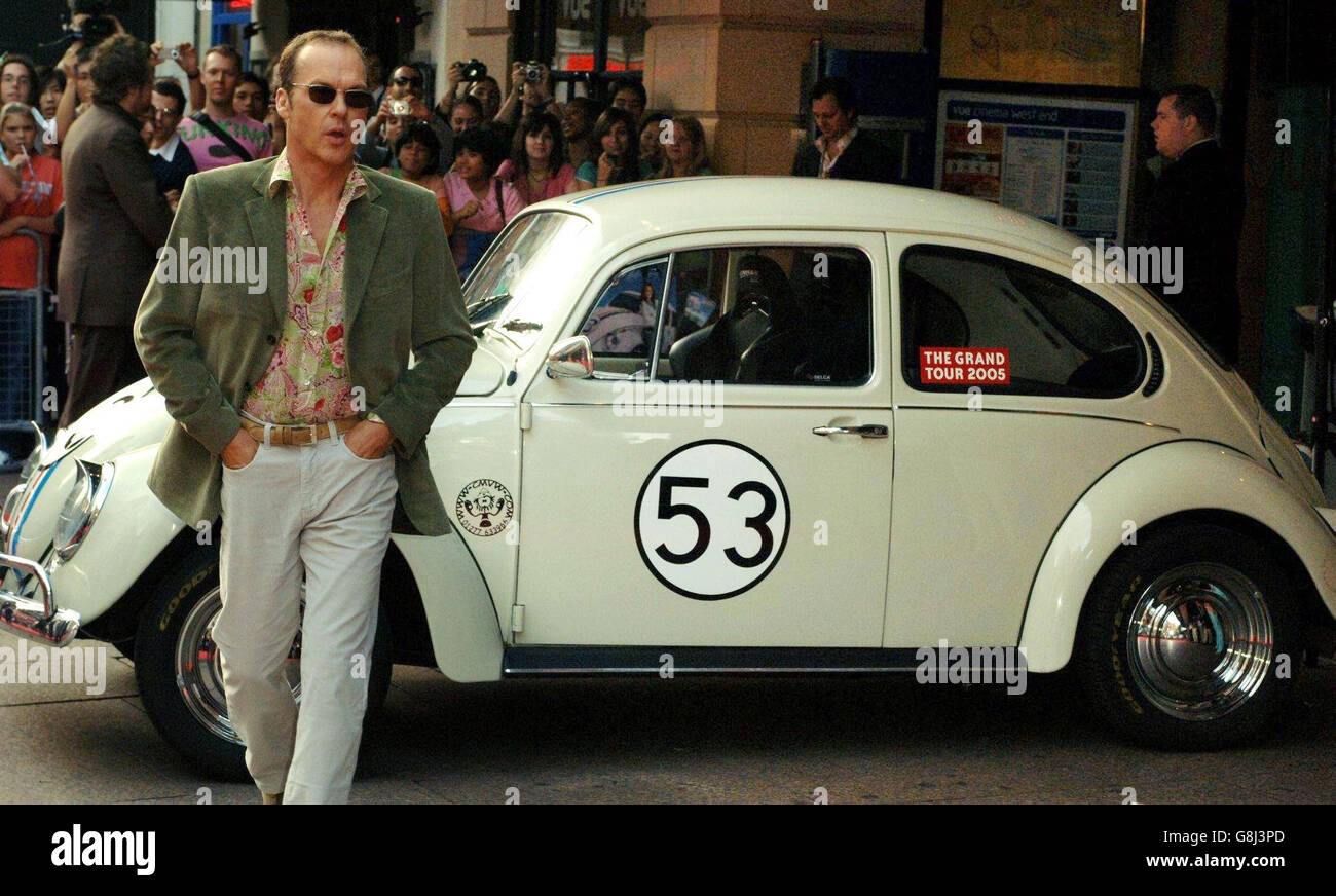 UK premiere of 'Herbie: Fully Loaded' - Vue West End. Star of the film Michael Keaton. Stock Photo
