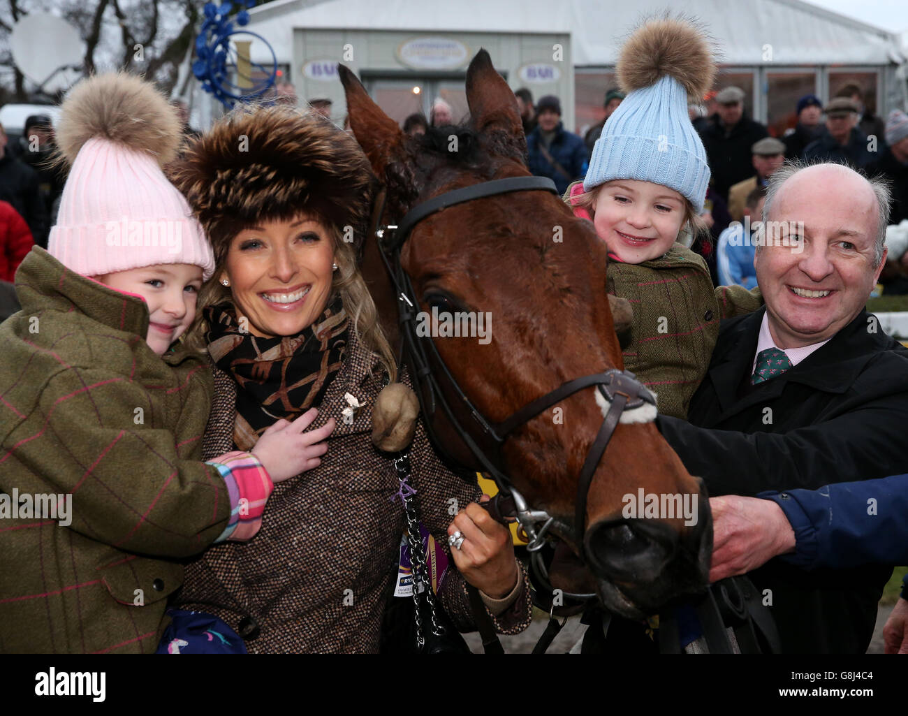 Leopardstown Races Christmas Festival Day Four Stock Photo Alamy