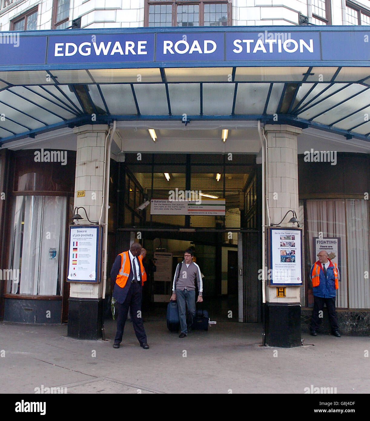Edgware road station reopening hires stock photography and images Alamy