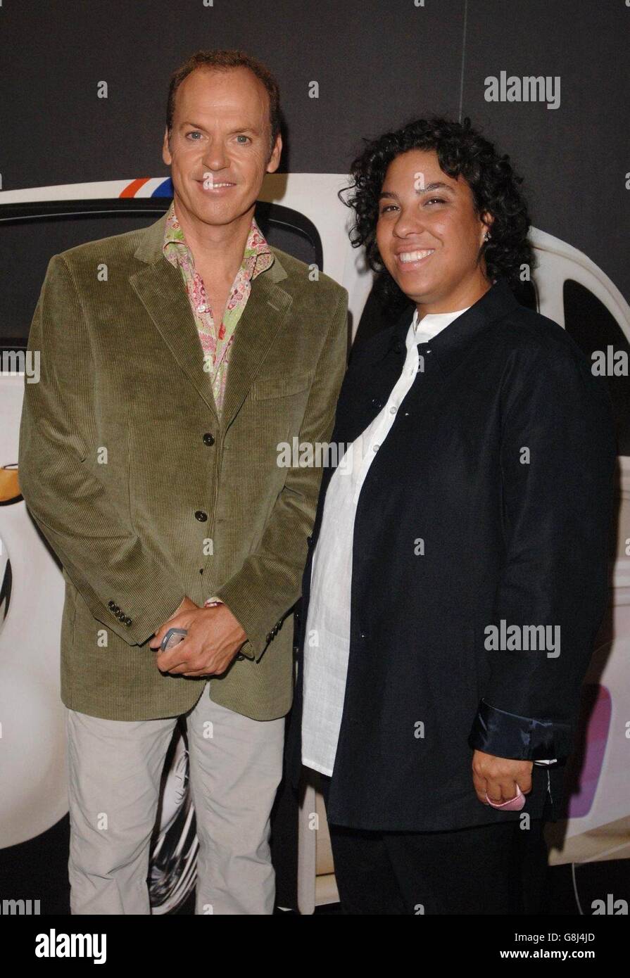 UK premiere of 'Herbie: Fully Loaded' - Vue West End. Star of the film Michael Keaton and director Angela Robinson. Stock Photo