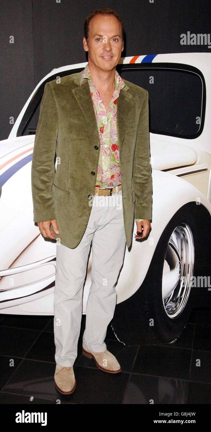 UK premiere of 'Herbie: Fully Loaded' - Vue West End. Star of the film Michael Keaton. Stock Photo