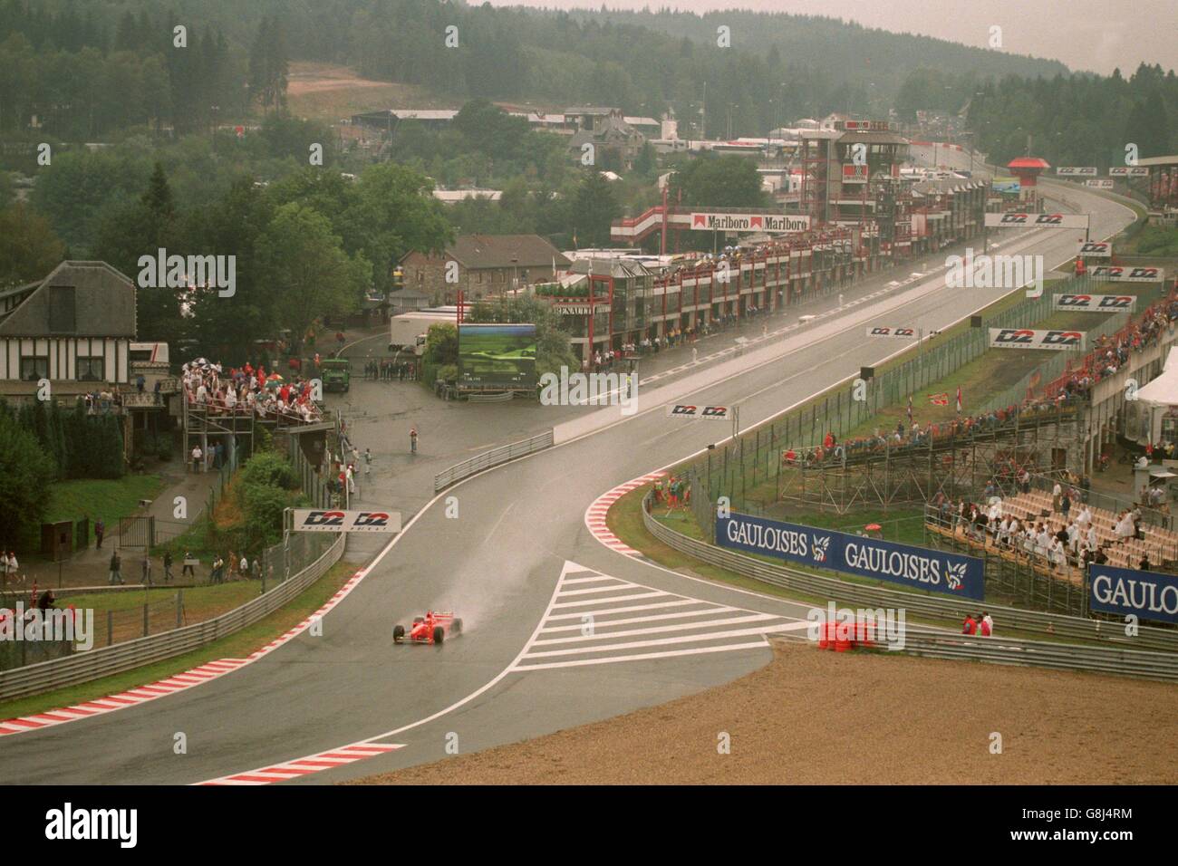 Motor Racing ... Belgian Grand Prix Stock Photo