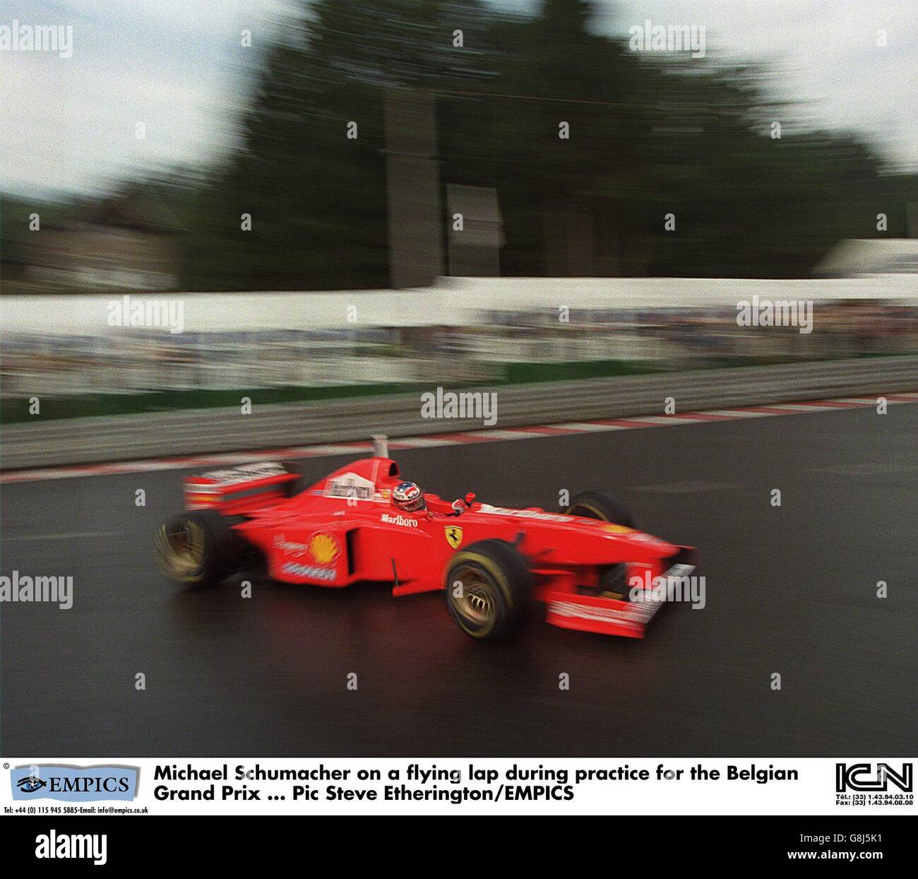 Motor Racing ... Belgian Grand Prix Stock Photo - Alamy