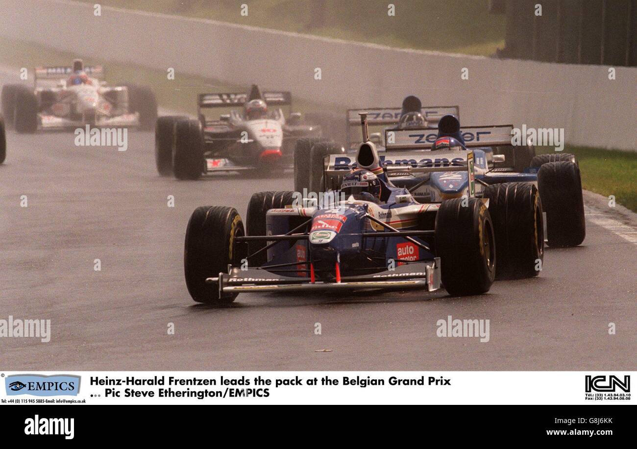 Motor Racing ... Belgian Grand Prix Stock Photo - Alamy