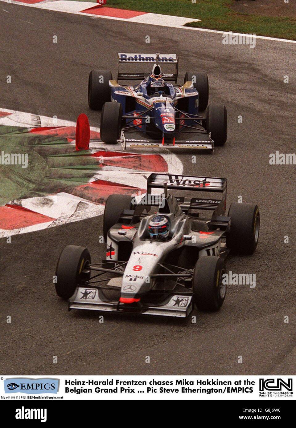 Motor Racing ... Belgian Grand Prix Stock Photo - Alamy