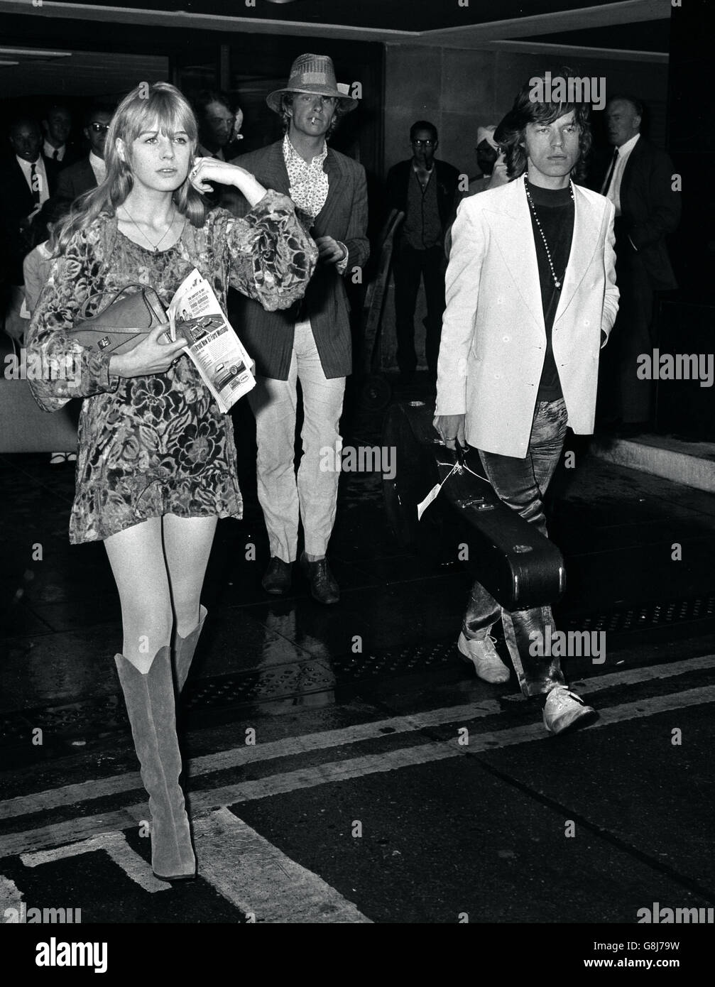 Mick Jagger Marianne Faithfull High Resolution Stock Photography and Images Alamy