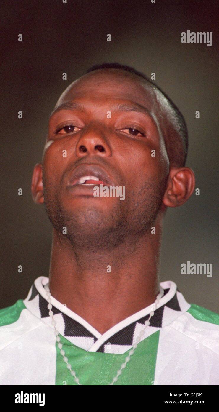 International Soccer-Tunisia v Nigeria Stock Photo - Alamy