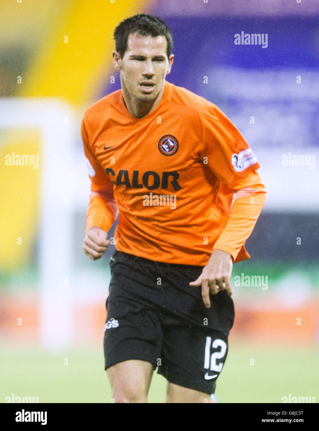 Dundee United's Ryan Mcgowan during the Ladbrokes Scottish Premiership match at Rugby Park, Kilmarnock. PRESS ASSOCIATION Photo. Picture date: Saturday December 5, 2015. See PA story SOCCER Kilmarnock. Photo credit should read: Jeff Holmes/PA Wire. Stock Photo