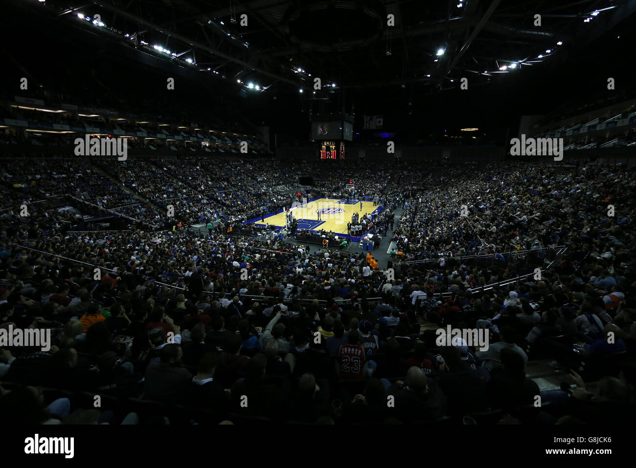 Orlando Magic v Toronto Raptors - NBA Global Games - O2 Arena Stock Photo