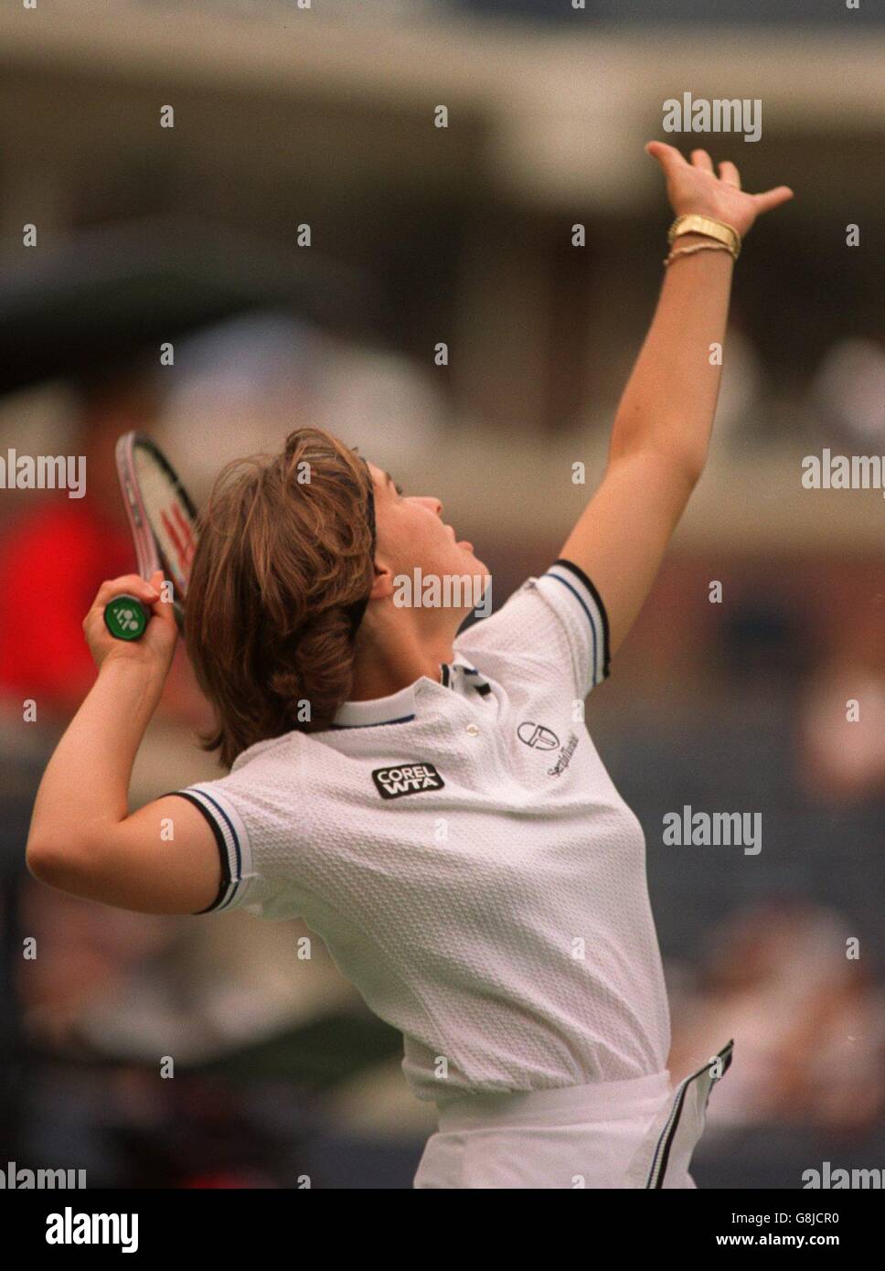 Tennis - US Open Championships from Flushing Meadow. Martina Hingis,  Switzerland Stock Photo - Alamy