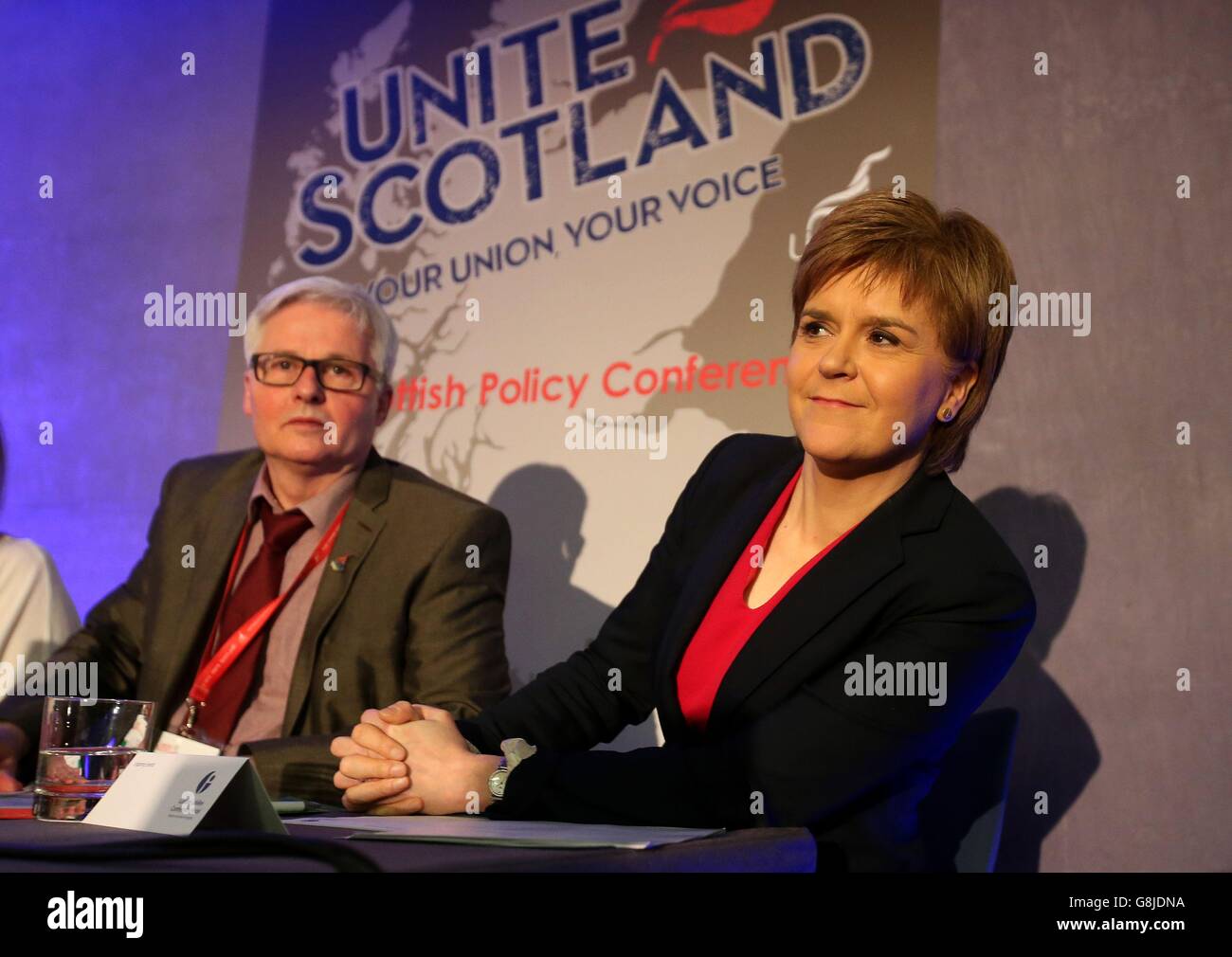 Nicola Rafferty Scotland's First Minister Nicola Sturgeon and Unite's Scottish ...