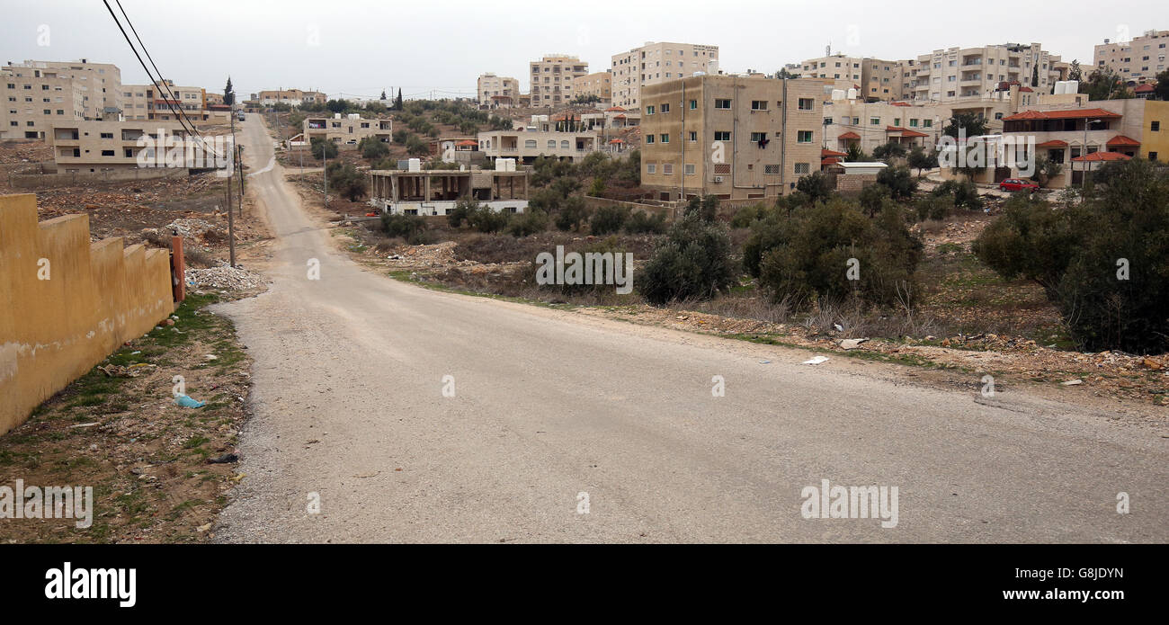 General view of the Irbid district in Amman, Jordan Stock Photo Alamy