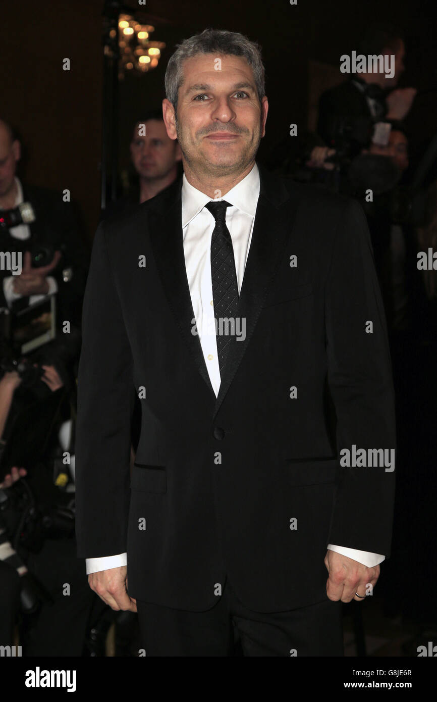 Terry Mynott attending the London Critics' Circle Film Awards at the May Fair Hotel, Central London. PRESS ASSOCIATION Photo. Picture date: Sunday 17th January, 2016. See PA story SHOWBIZ Critics. Photo credit should read: Jonathan Brady/PA Wire. Stock Photo