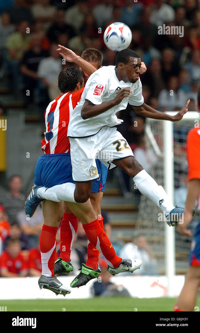 Soccer - Friendly - Milton Keynes Dons v Atletico Madrid - National Hockey Stadium Stock Photo