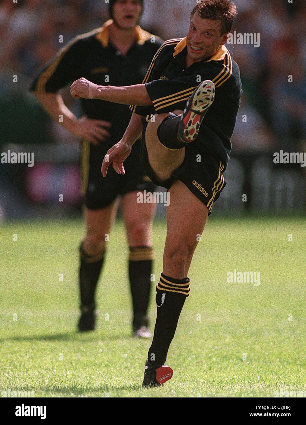 Rugby Union - Bath V Newcastle. Rob Andrew, Newcastle Stock Photo - Alamy
