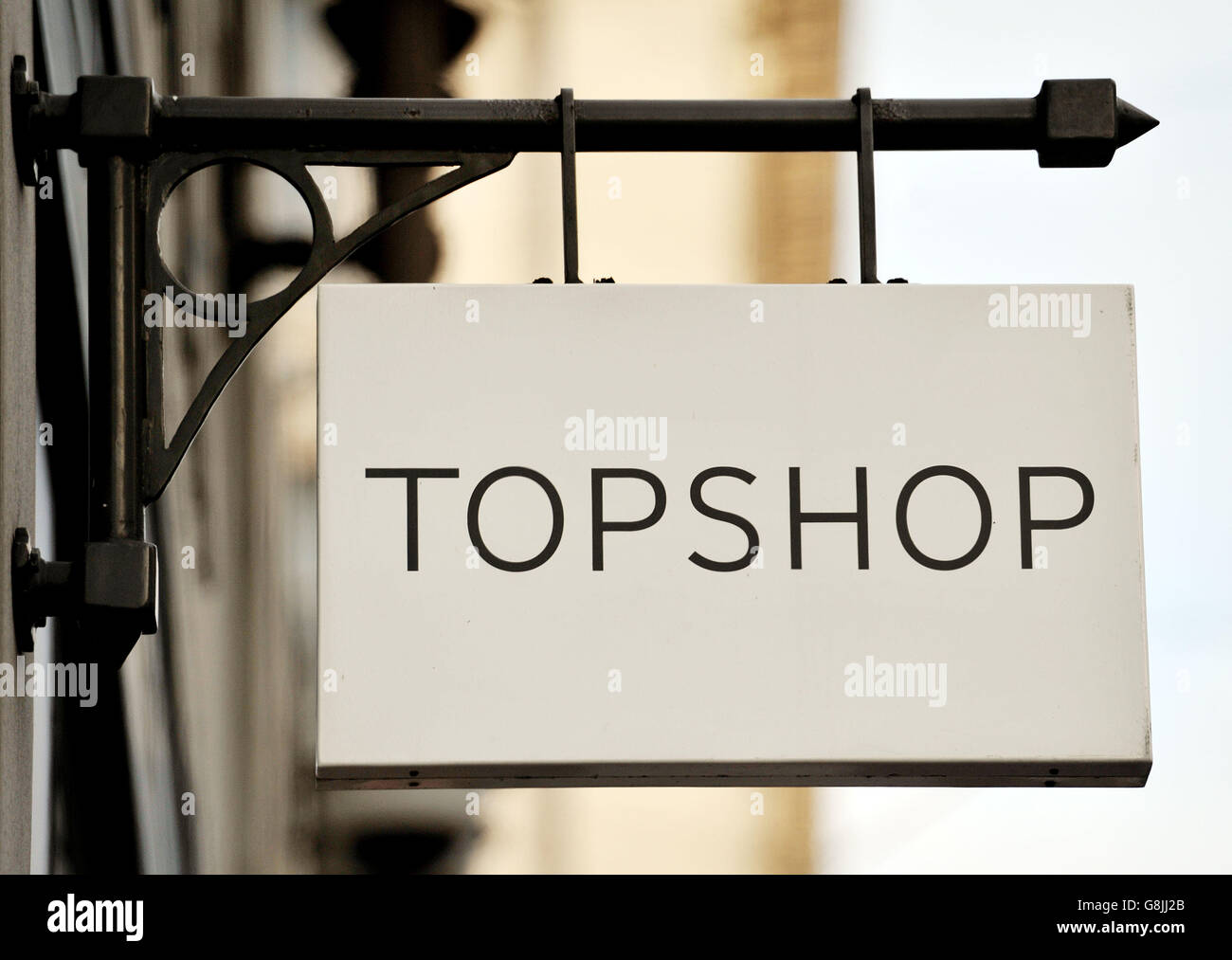 Shop sign stock Stock Photo - Alamy