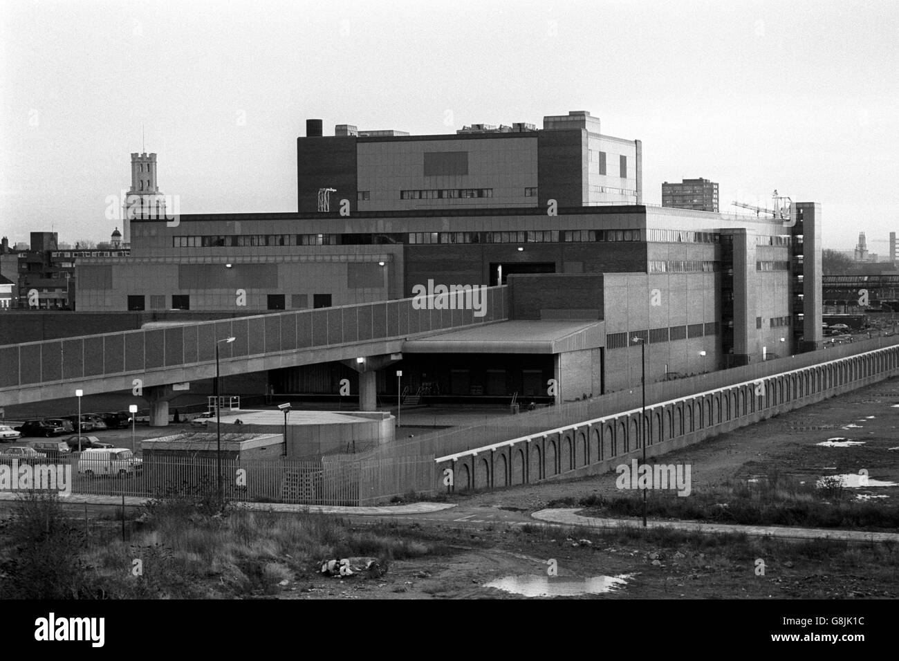 The new News International print plant at Wapping, east London. Stock Photo