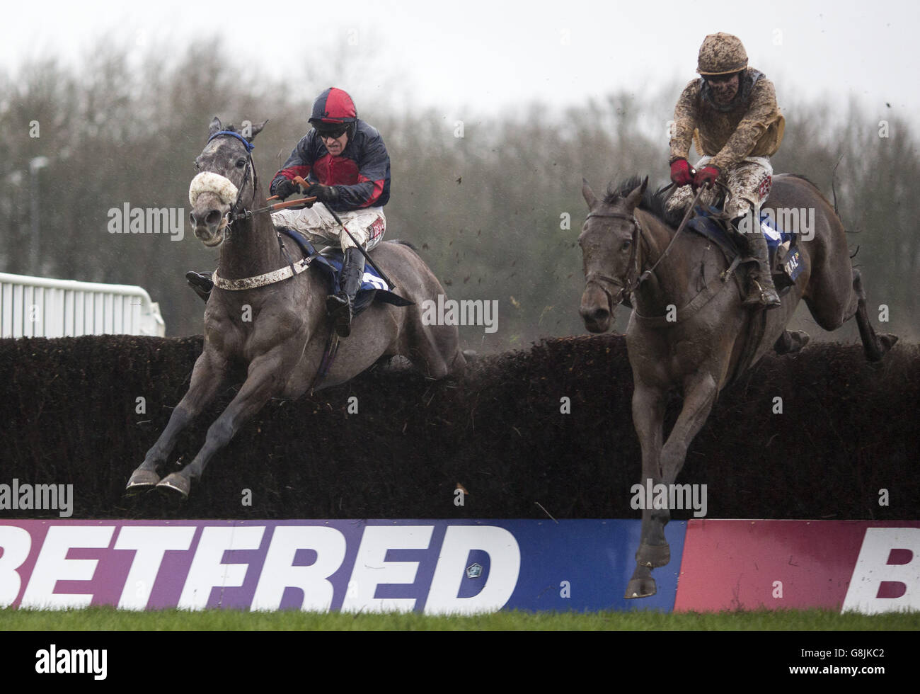 Welsh Grand National Chepstow Races Stock Photo Alamy