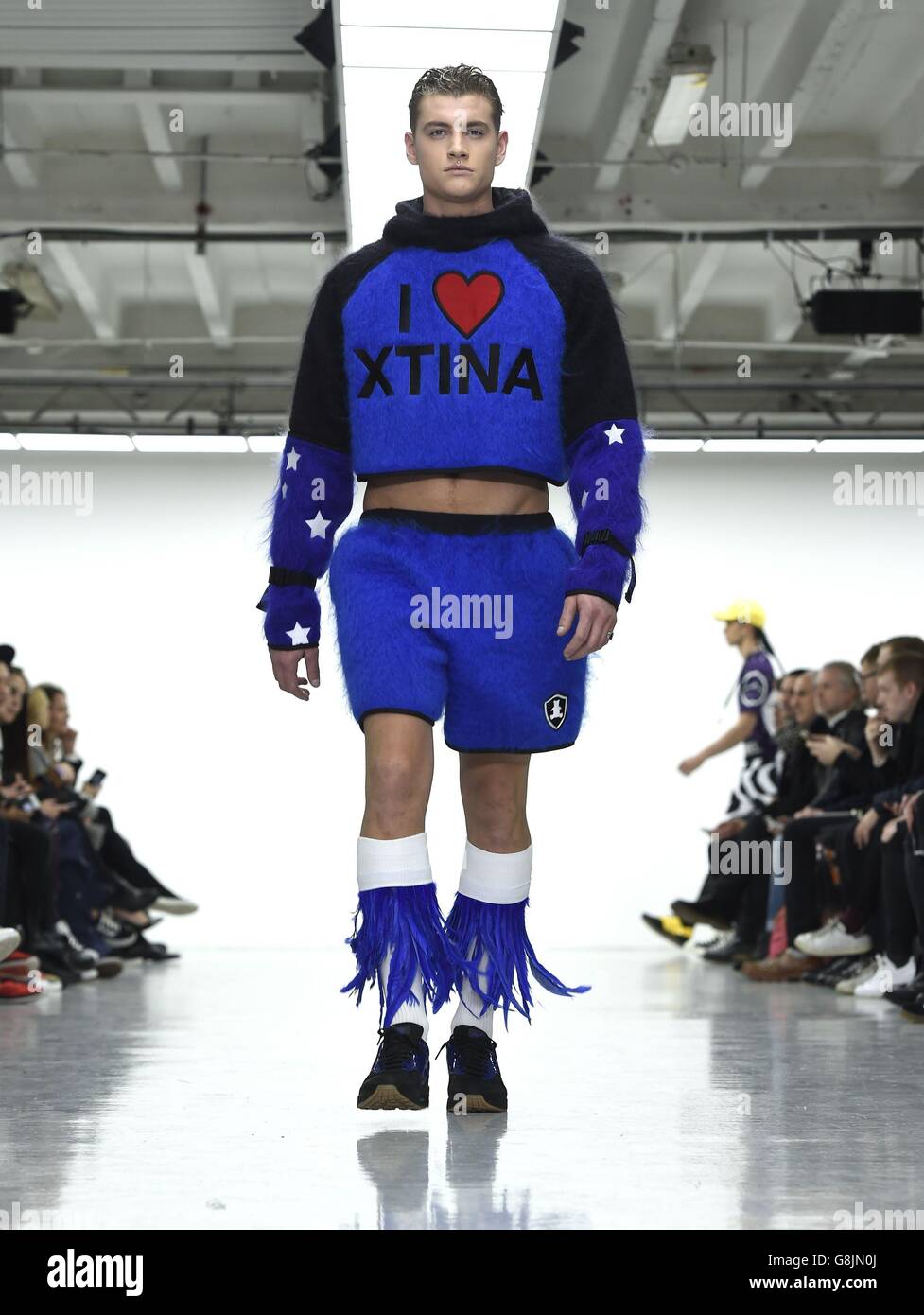 Bobby Abley Catwalk - London Collections Men AW2016 Stock Photo - Alamy