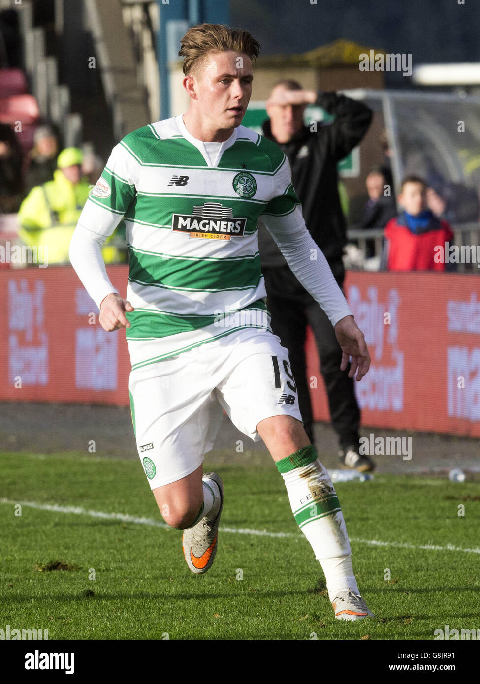 Celtic's Scott Allan during the Ladbrokes Scottish Premiership at Caledonian Stadium, Inverness. PRESS ASSOCIATION Photo. Picture date: Sunday November 29, 2015. See PA story SOCCER Inverness. Photo credit should read: Jeff Holmes/PA Wire.. Stock Photo