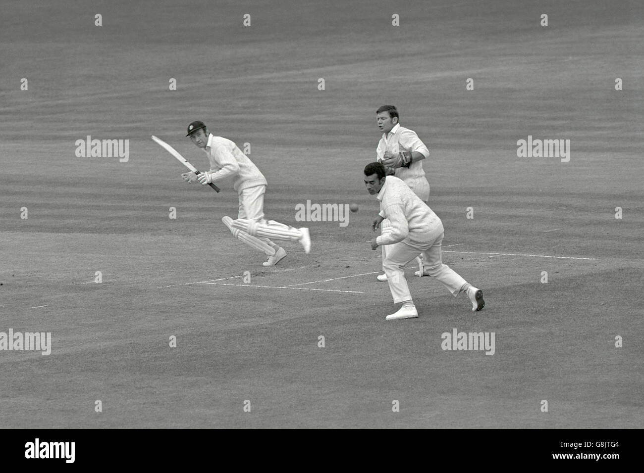 Cricket - Marylebone Cricket Club v Glamorgan - Lord's - Second Day Stock Photo