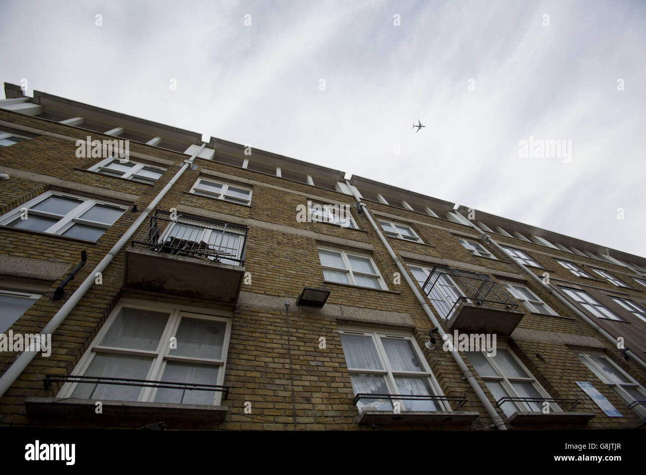 Flats in angell town estate in brixton hires stock photography and