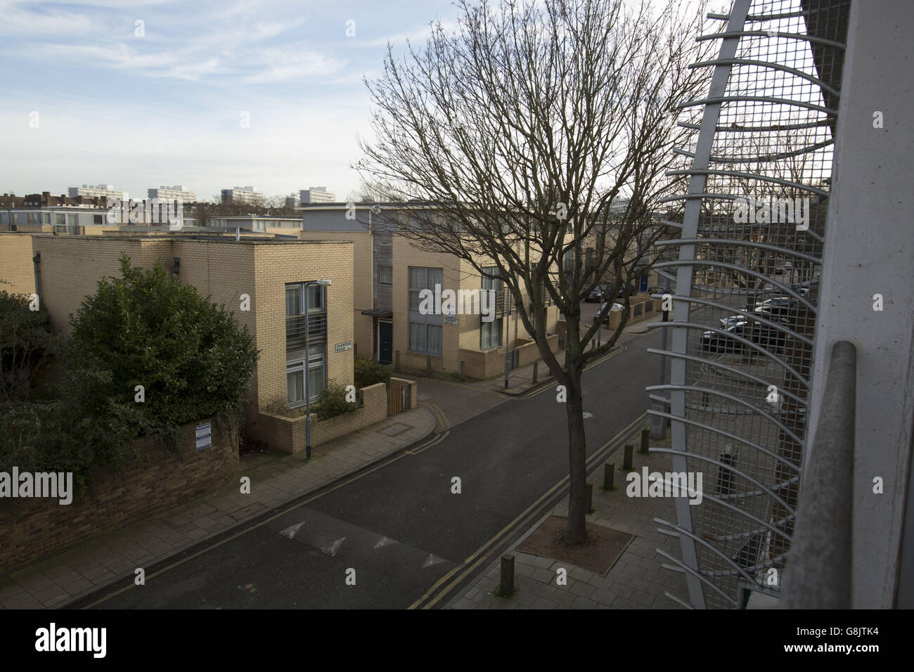 Sink Estate Stock Brixton Stock Photo Alamy