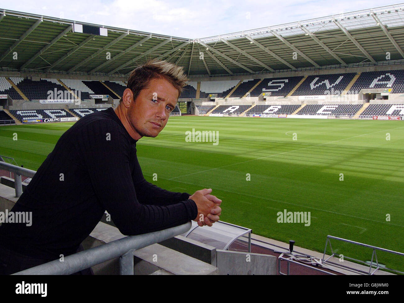 British & Irish Lions, Wales and Ospreys wing threequarter Shane Williams, following his return from holiday. Lions rugby star Williams was arrested in a mix-up over his identity while on holiday in Cyprus last week. Williams, 28, was held for 24 hours on suspicion of assaulting a taxi driver, until CCTV and witness statements established he had been nowhere near the alleged incident. Stock Photo