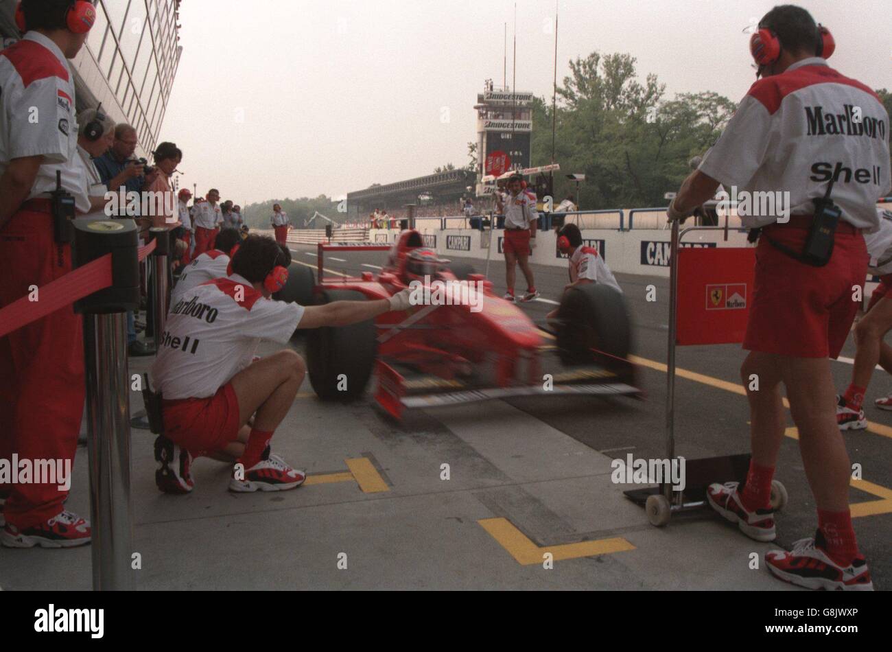 Motor Racing ... Italian Grand Prix Stock Photo - Alamy