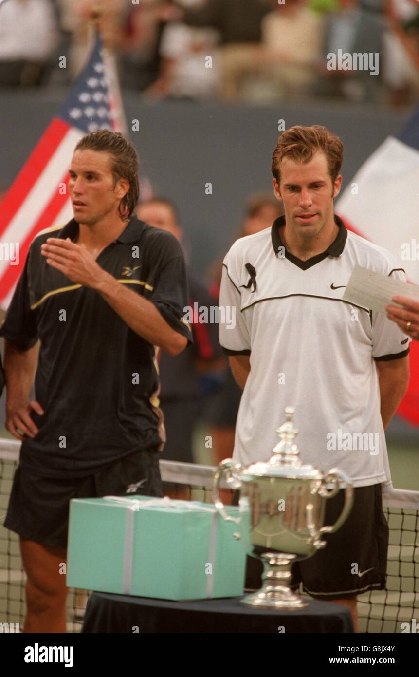 Tennis US Open Men's Final Flushing Meadow Stock Photo Alamy