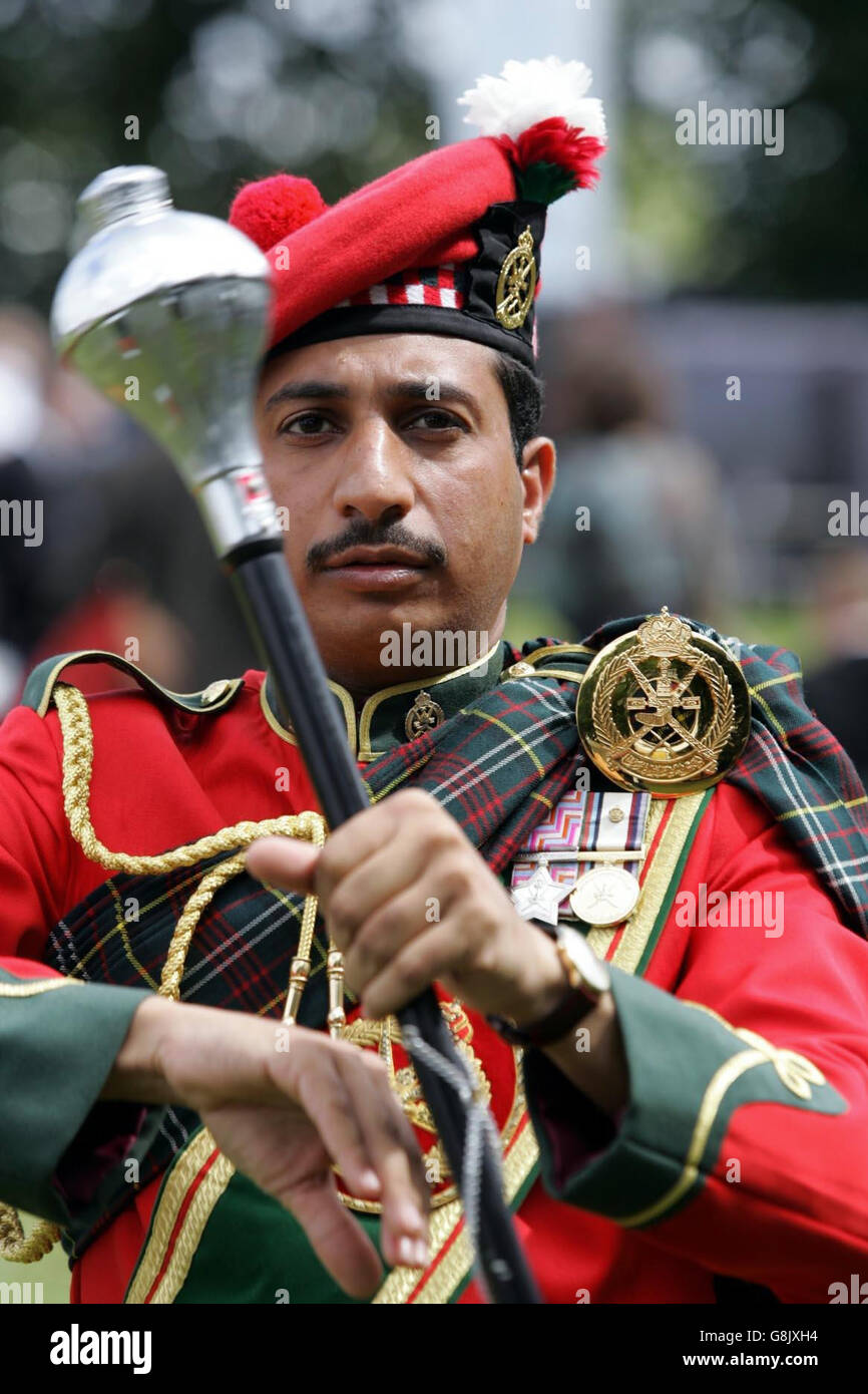 World Pipe Band Championships Glasgow Green Stock Photo Alamy