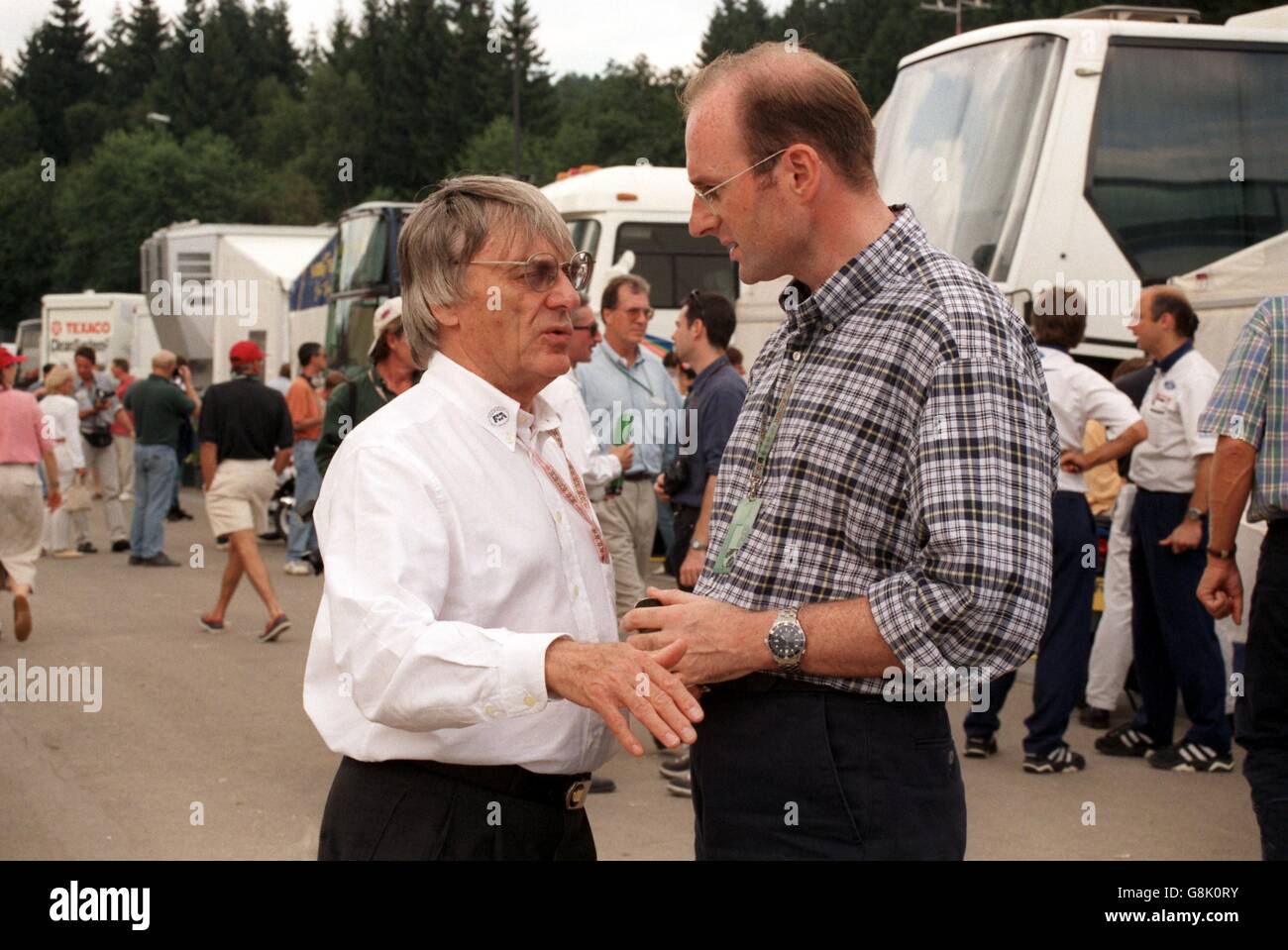 Motor Racing ... Belgian Grand Prix Stock Photo - Alamy