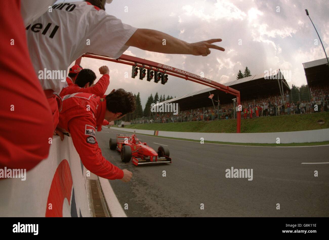 Motor Racing ... Belgian Grand Prix Stock Photo - Alamy