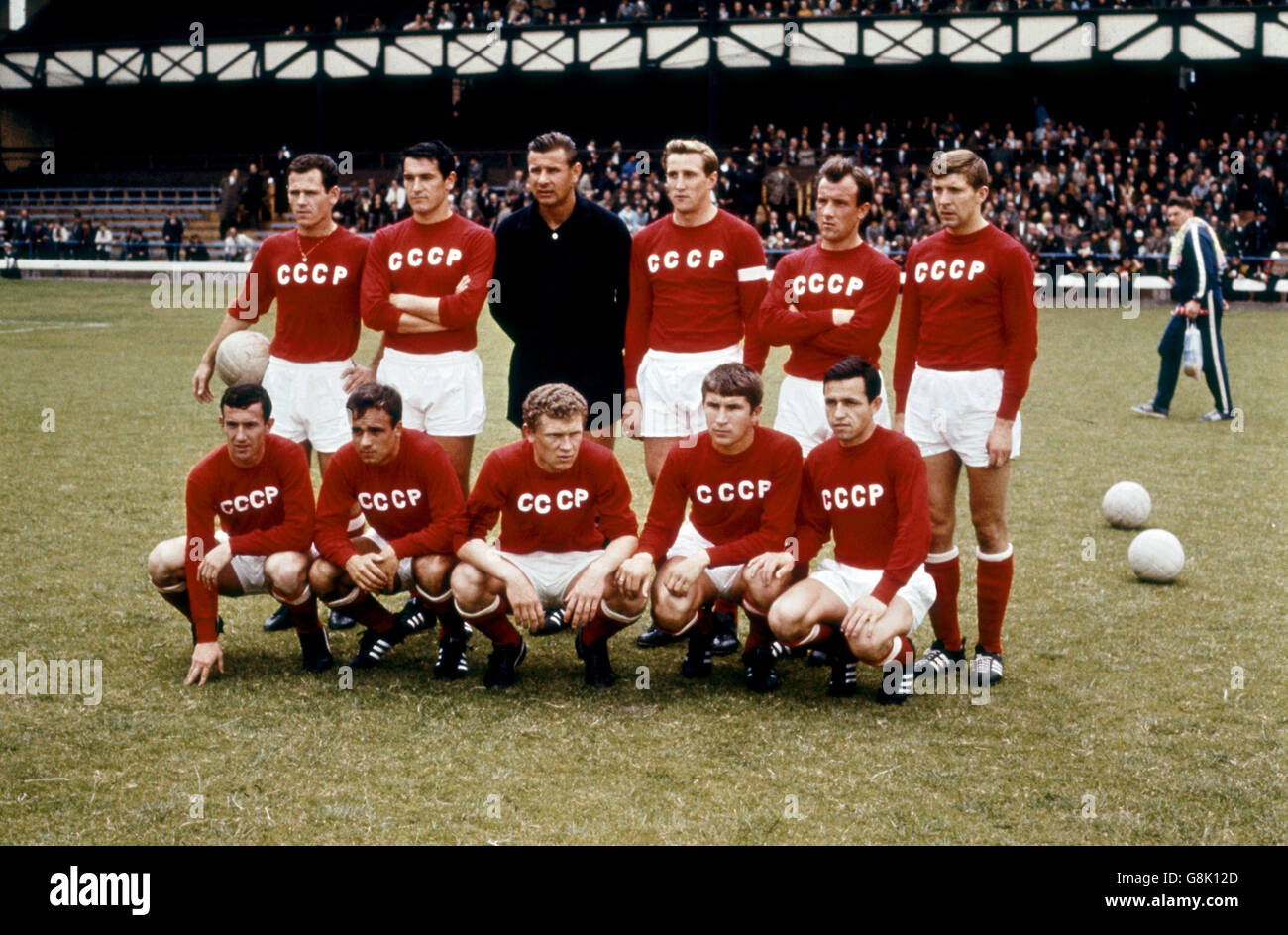 Soccer World Cup England 1966 Quarter Final USSR v Hungary Stock