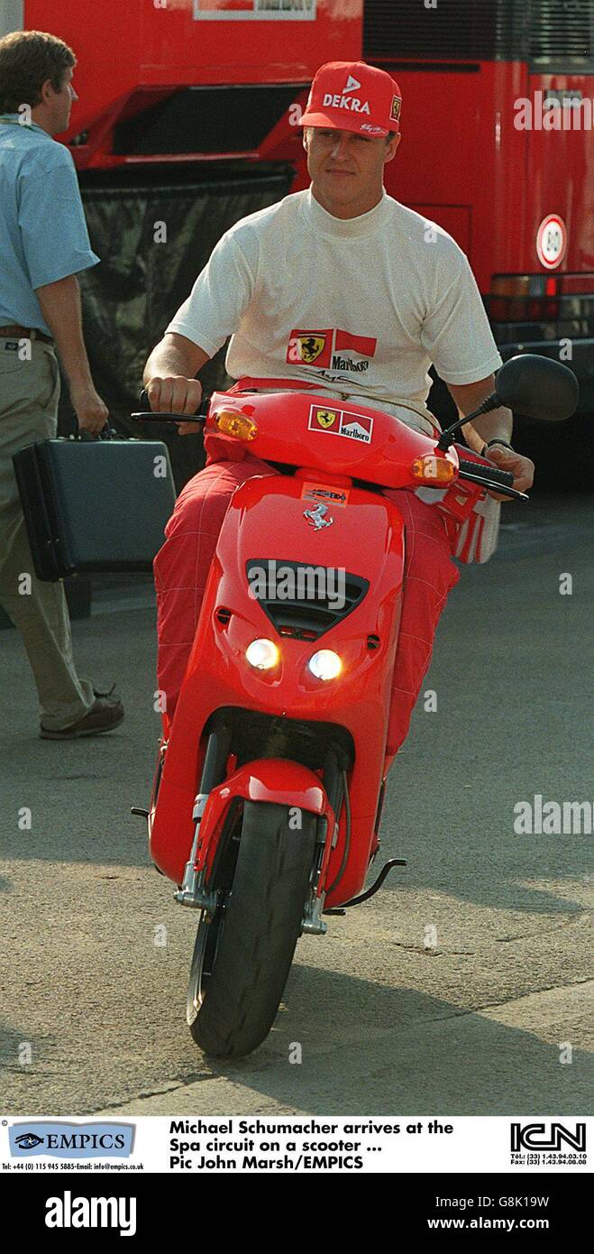 Motor Racing ... Belgian Grand Prix Stock Photo - Alamy