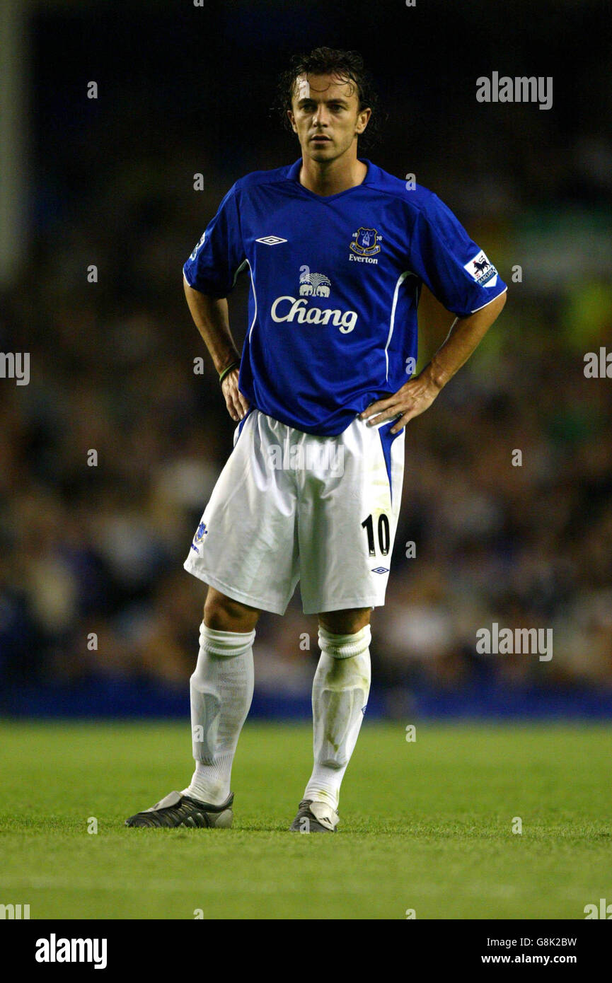 Soccer - Friendly - Everton v Udinese - Goodison Park. Everton's Simon ...