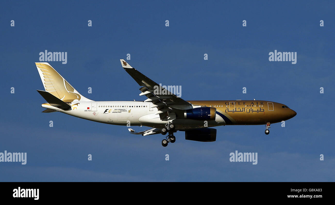 Gulf air airbus a330 hi-res stock photography and images - Alamy