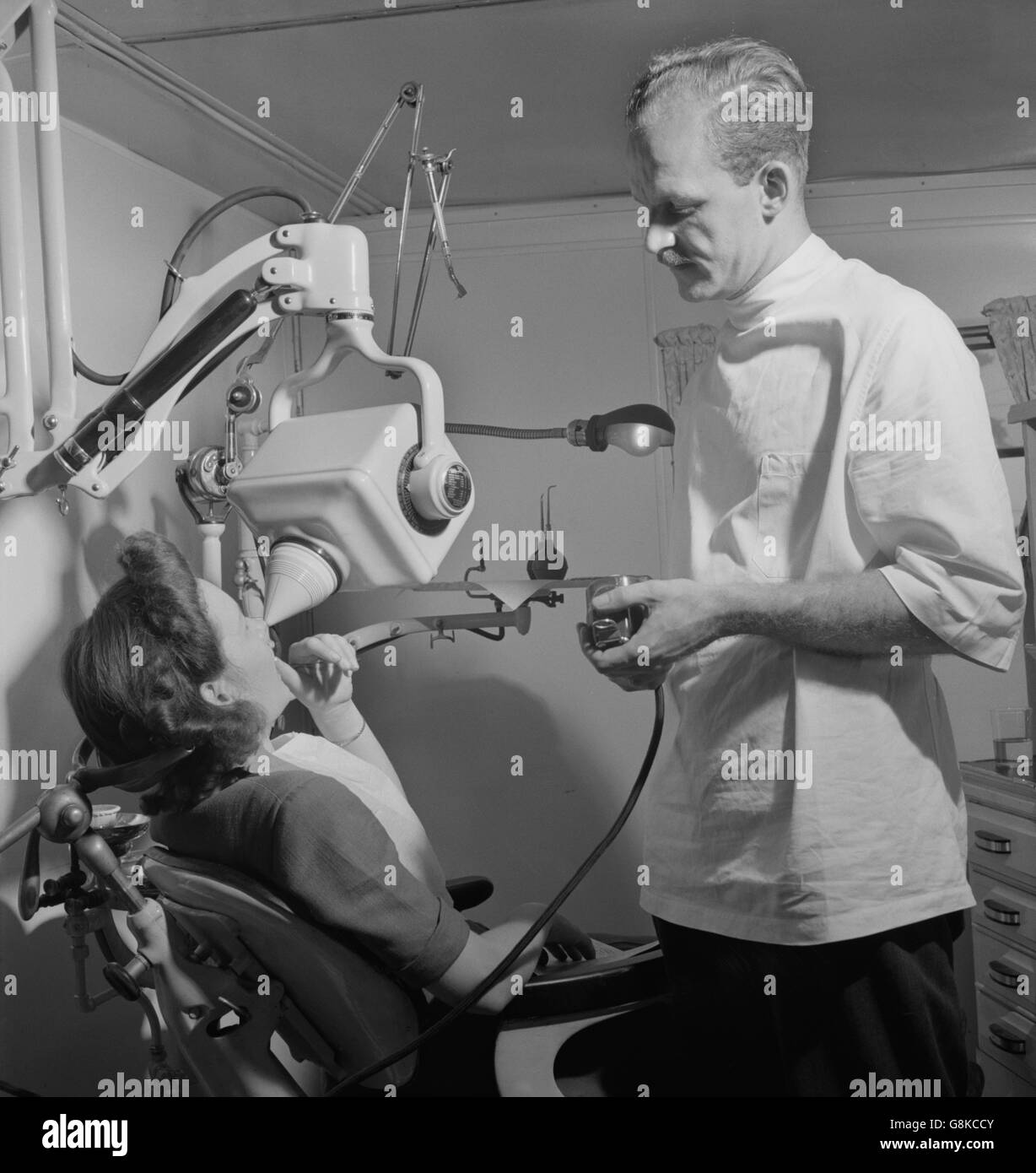Dentist At Glenn L Martin Trailer Village A Farm Security Administration FSA Housing Project 