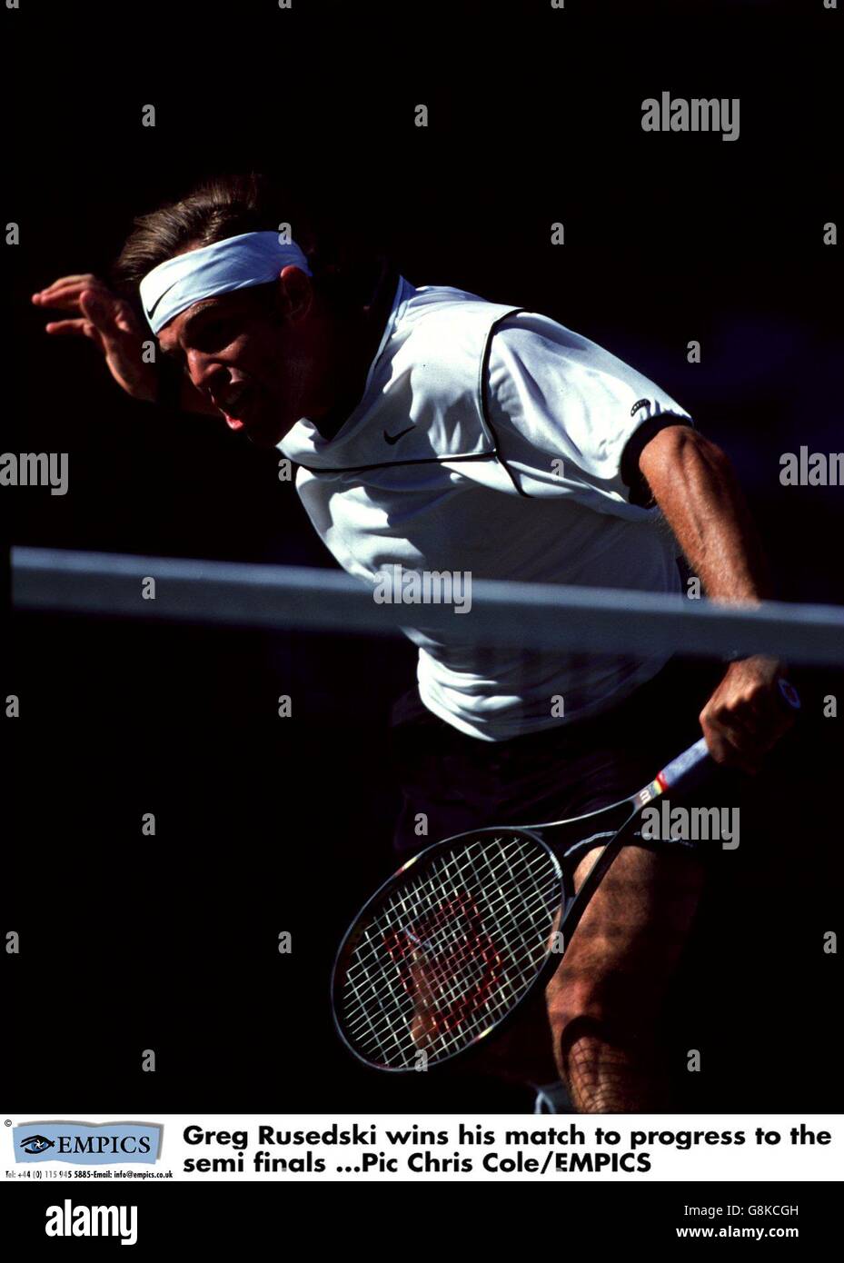 Tennis US Open 1997 Stock Photo Alamy