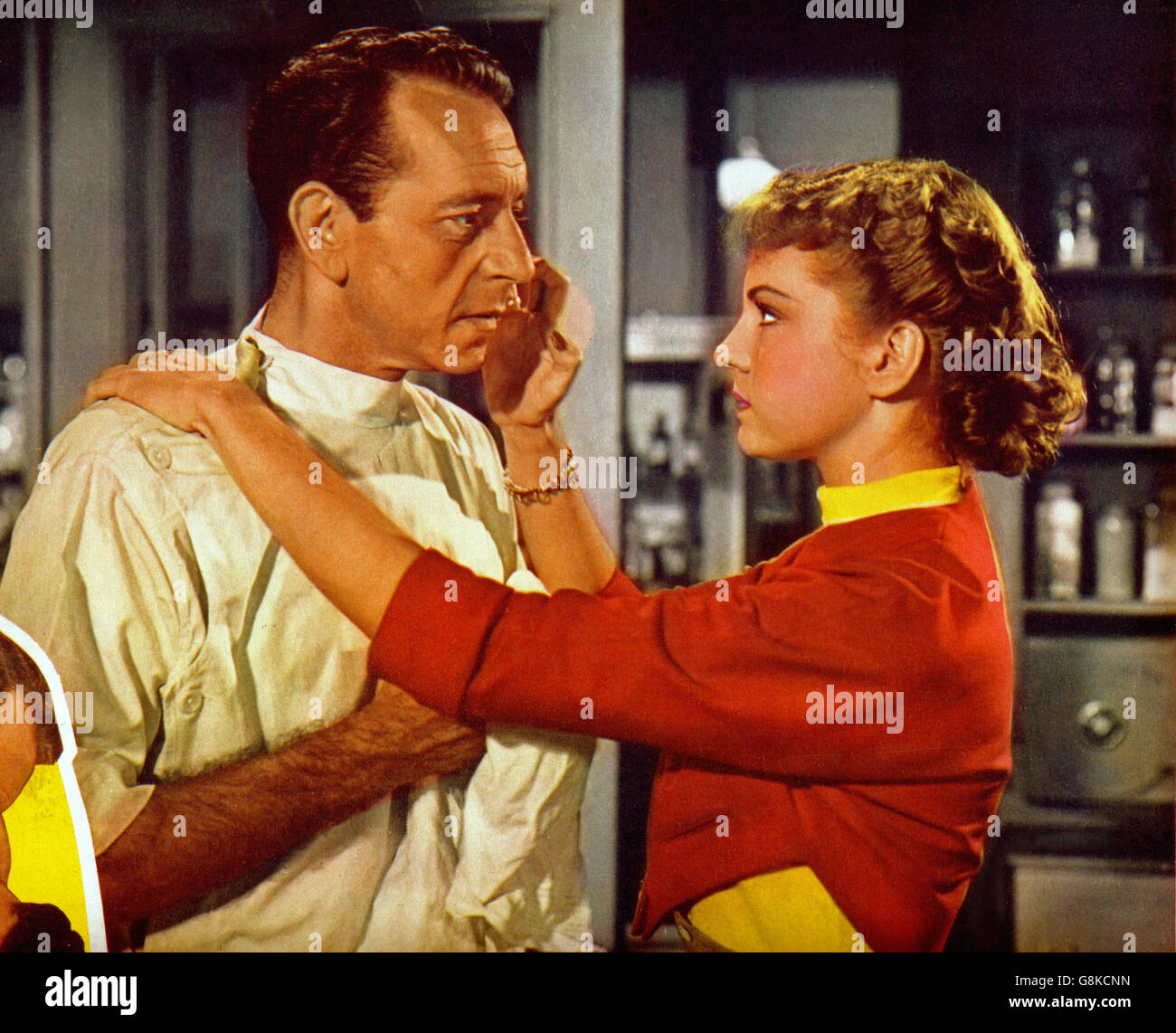 For Men Only, aka: Grausame Richter, USA 1952, Regie: Paul Henreid, Darsteller: Paul Henreid, Kathleen Hughes Stock Photo