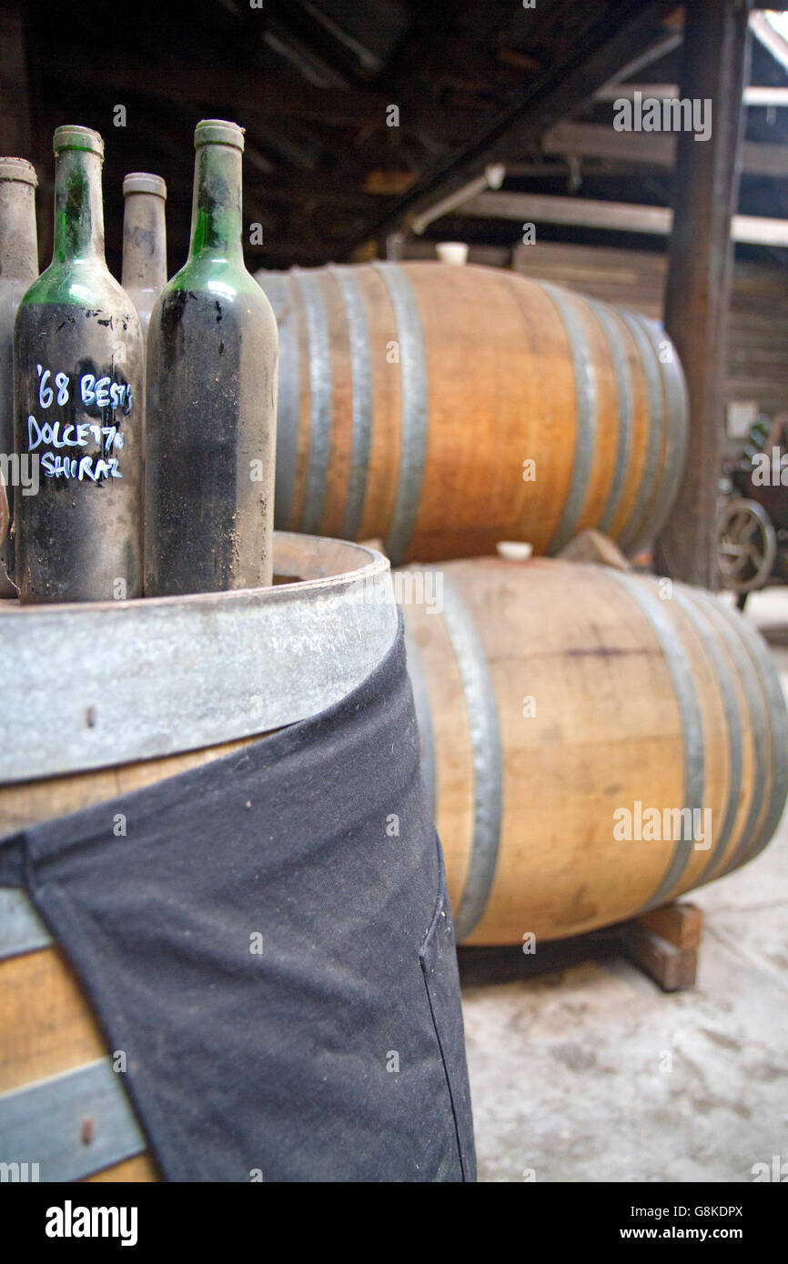 Old wine bottles hi-res stock photography and images - Alamy