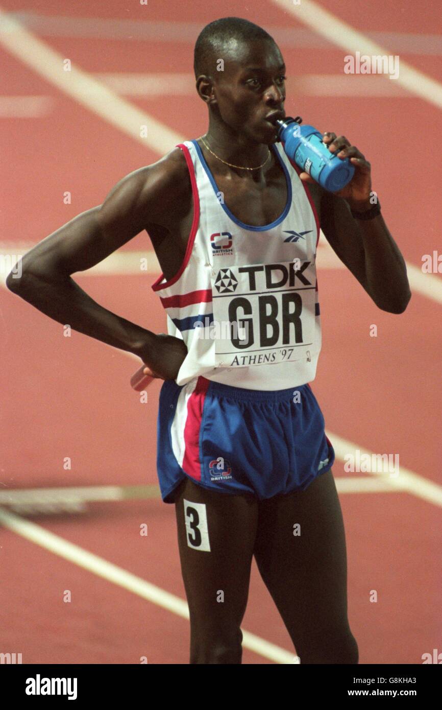 Athletics 6th IAAF World Championship Athens 1997. Julian Golding
