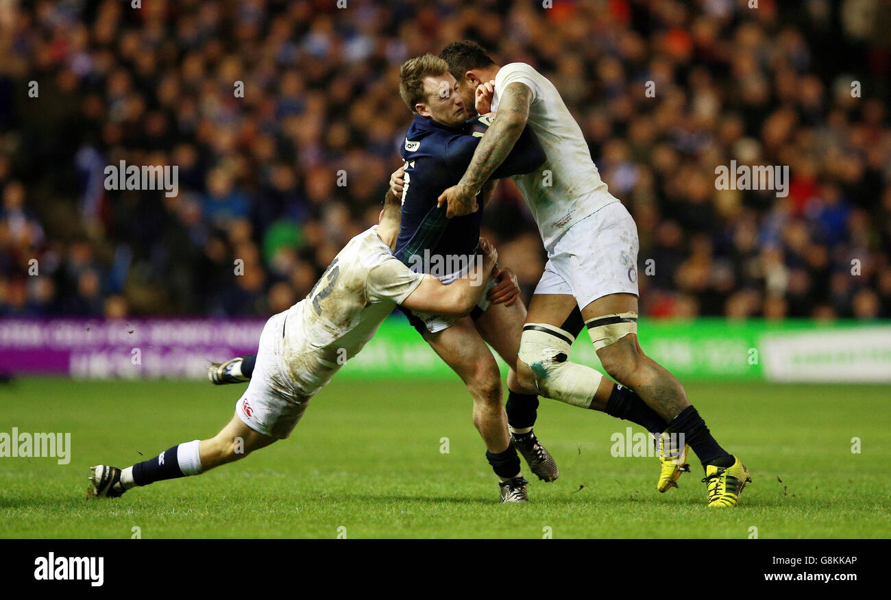 Scotland v England - 2016 RBS Six Nations - BT Murrayfield Stadium ...