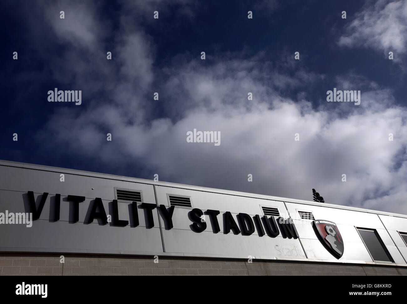 Soccer football stadium name writing crest stand badge club hires stock photography and images